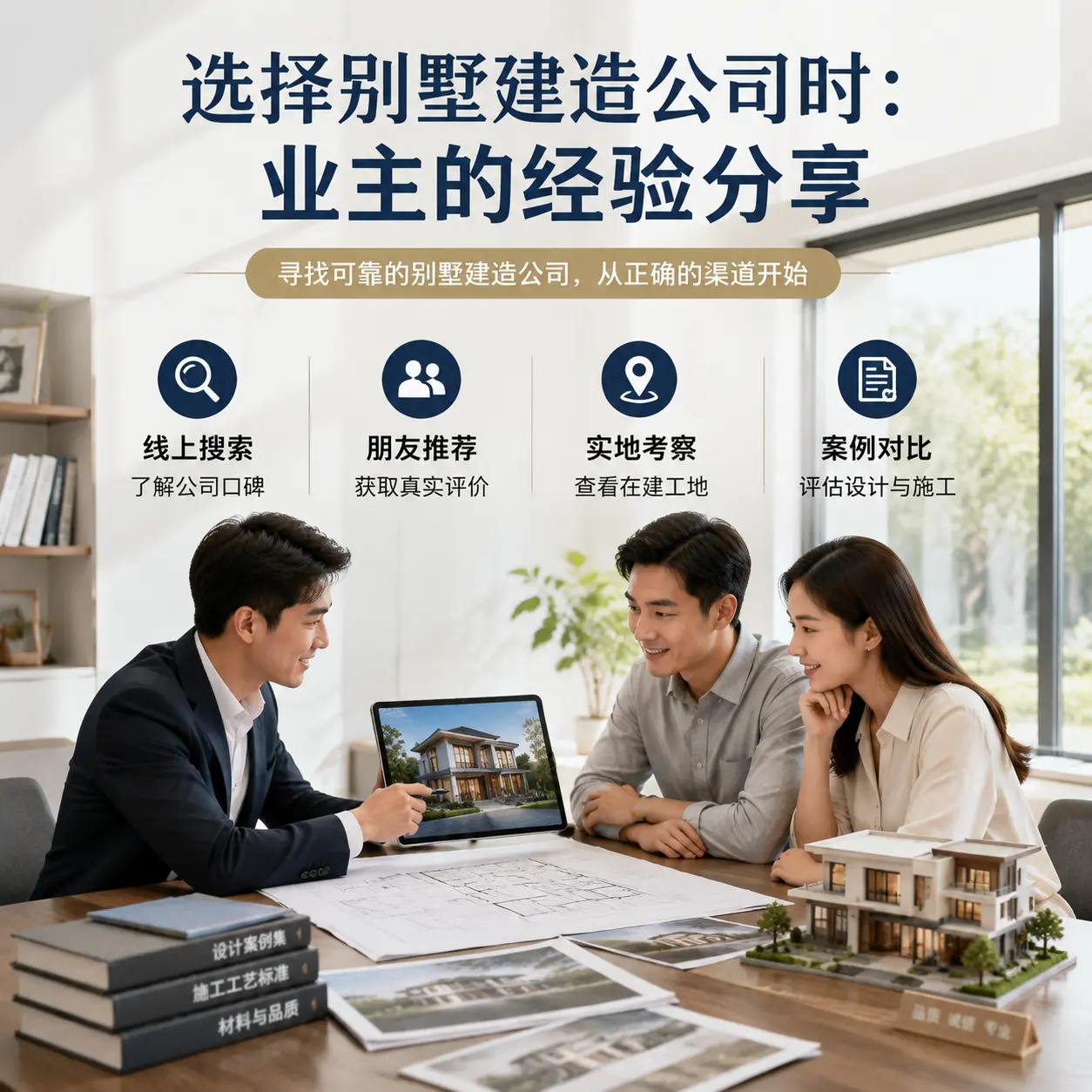 选择别墅建造公司时： 都匀 业主的经验分享