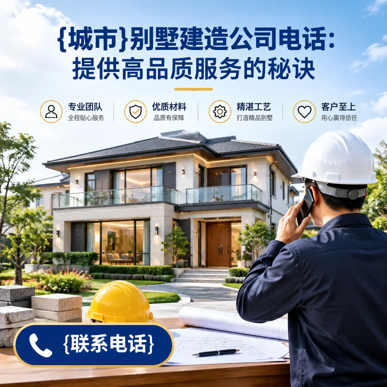 都匀别墅建造公司电话：提供高品质服务的秘诀