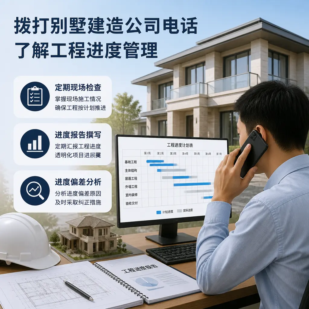 拨打都匀别墅建造公司电话,了解工程进度管理