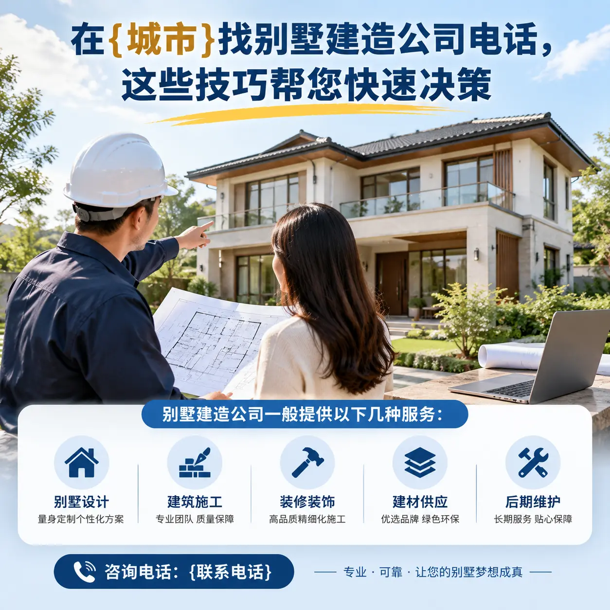 在都匀找别墅建造公司电话,这些技巧帮您快速决策