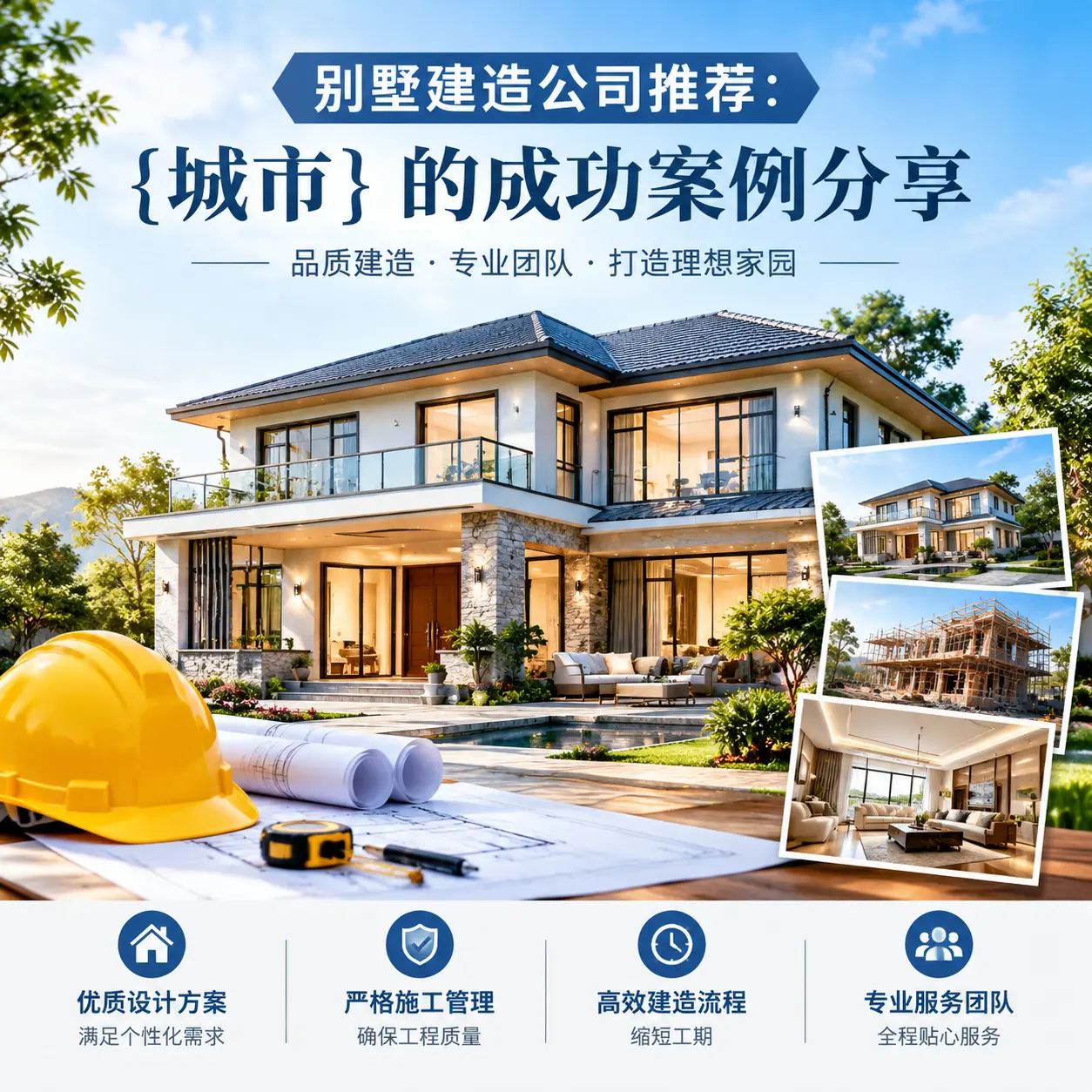 别墅建造公司推荐: 都匀 的成功案例分享